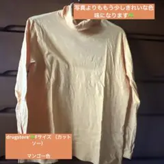 drugstore'☘Fサイズ カットソー長袖