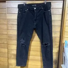 Abercrombie & Fitch スキニーデニム 38/32 ブラックのサムネイル