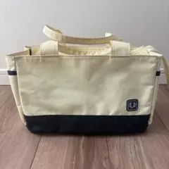 t*5様 FRED PERRY トートバッグ アイボリー/ブラック