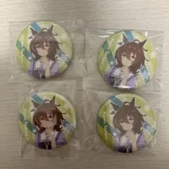 ウマ娘 アグネスタキオン 缶バッジ