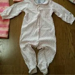 PETITBATEAU(プチバトー)ロンパース☆size69☆6month