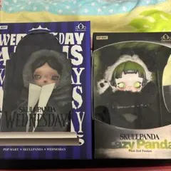 SKULLPANDA WEDNESDAY スカルパンダの ウェンズデーとパンダ