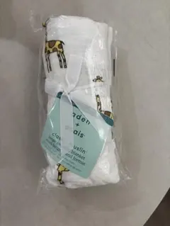 【新品】エンデイアンドアネイ　ガーゼケット　おくるみ　出産祝いベビーブランケット