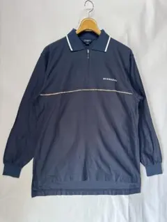 BURBERRY GOLF バーバリーゴルフ ハーフジップ ポロシャツ 長袖 L
