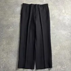 90s vintage slacks light black