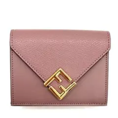 FENDI フェンディ FF ダイヤモンド コンパクトウォレット 三つ折り財布