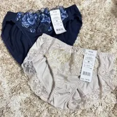 アツギ　レディース　ショーツ　ベージュ　ネイビー