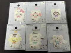 サンリオワッペン シール フルコンプセット ふわふわスノー パイル