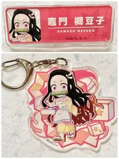 鬼滅の刃 OsakaMetro 京橋遊園 ネームバッジ アクキー 竈門禰豆子①