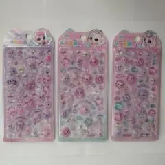 ウィッシュキャット 海外公式 立体シール ぷっくりシール