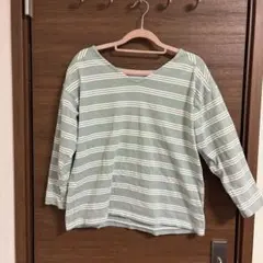 UNIQLO ストライプ 長袖Tシャツ Lサイズ