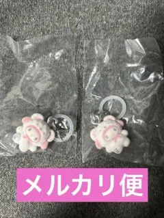 サンリオキャラクターズ めじるしアクセサリー ふわふわスノー　マイメロ　2個