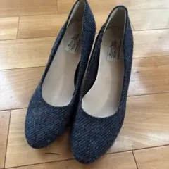 Harris Tweed ハリスツイード パンプス チェック柄のサムネイル