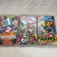 懐かしのNintendo Switch ゲームソフト 3本セット