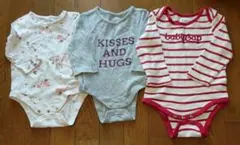 長袖　ロンパース ３枚セット babyGAP ギャップ 60 70