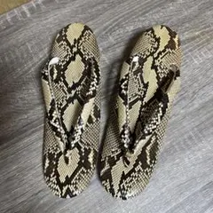 ヘビ柄 草履 （21.5cm ～22 cm)☝˃̵͈̑ᴗ˂̵͈̑❤