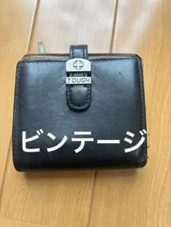 メンズ　皮財布　サイフ　ビンテージ　25年　TOUGH タフ　二つ折りのサムネイル