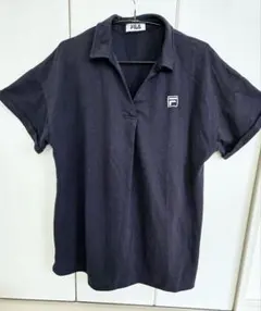 【3L】FILA ダークネイビー ポロシャツ ワンピース ゴルフウェア