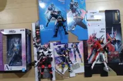 仮面ライダー　一番くじ　sofvics 5体セット