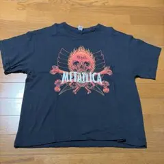 METALLICA Tシャツ スカルデザイン バンド 古着
