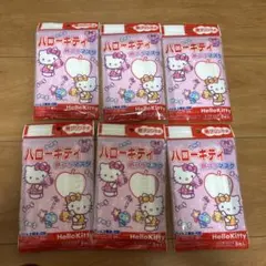 ハローキティ熱プリントマスク 子ども用 Sサイズ 5枚入 6袋サンリオ