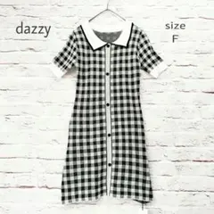 【未使用品タグ付き】dazzy ミモレ丈 薄手ワンピースのサムネイル