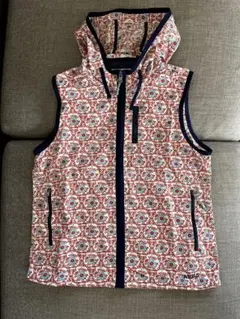 エーグル AIGLE ジップフーディ ベスト 花柄 パーカー レディースのサムネイル