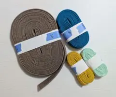 バイアステープ　ダブルガーゼ　ふちどりタイプ　セットC