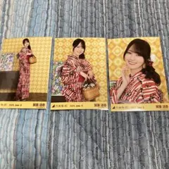 乃木坂46真夏の全国ツアー2026生写真 浴衣 賀喜遥香 3種 コンプ - メルカリ