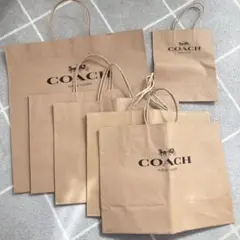 coach コーチ　特大〜小　6枚