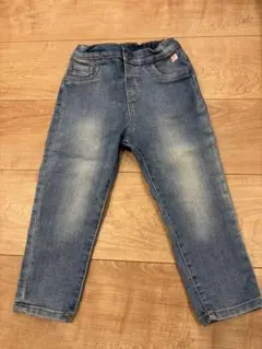 デニム　ウエストゴム パンツ h&m