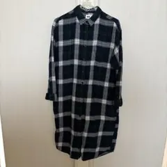 UNIQLO チェック柄 シャツワンピース S