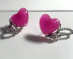 【ハンドメイド】Y2Kピアス/サージカルステンレスピアス/レジンピアス