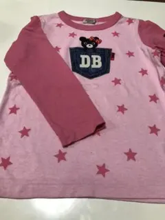 ミキハウス　ダブルビー　B子ちゃん　長袖　Tシャツ　110