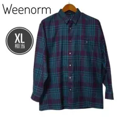 ネル カーディガン