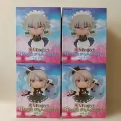 東方Project ゆっくり風デフォルメフィギュア 十六夜咲夜 魂魄妖夢 4体のサムネイル