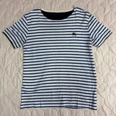 最終値下げ　バーバリーブラックレーベル　サイズ3　ボーダー半袖シャツ　難あり