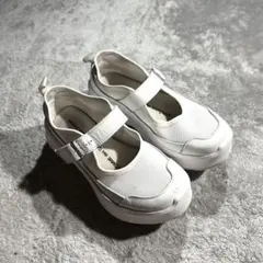 SALOMON COMME des GARCONS メリージェーン 厚底 白のサムネイル