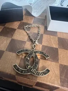 CHANEL ダブルCロゴ キーホルダー　06A