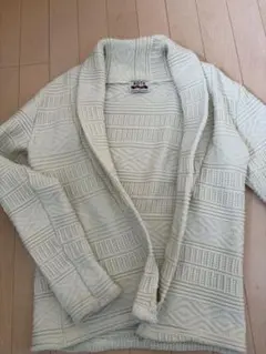 ROTH アイボリー ケーブルニット カーディガン S