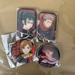 呪術廻戦缶バッチセット