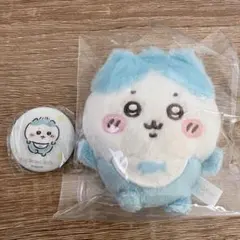 ちいかわ　ベイビー　マスコット　ハチワレ　缶バッジ