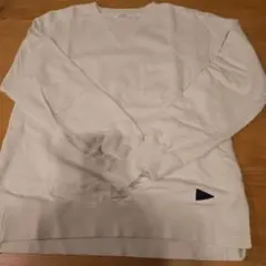 vital ホワイト クルーネック トレーナー