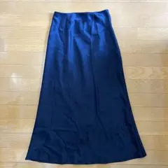 FRAY I.D ネイビー フレアスカート