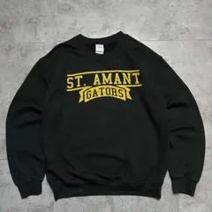 GILDAN カレッジスウェット ST.AMANT GATORS ブラック