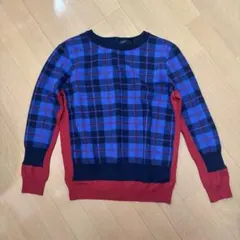MARC BY MARC JACOBS チェック柄ニット XSのサムネイル