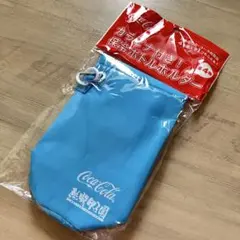 コカコーラ　カラナビ付き　保冷ボトルホルダーのサムネイル