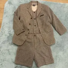 赤ちゃん本舗購入GLOGEOUS フォーマル　スーツ120 3点セット