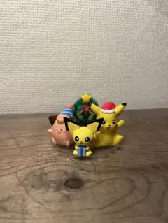 ポケモン 明治 明治チョコボール フィギュア レア ピカチュウ レトロ