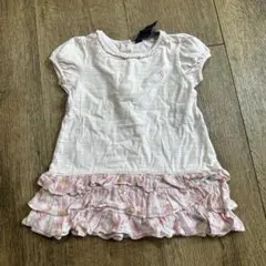 ラルフローレン 半袖 ワンピース 女の子 9m 中古品
